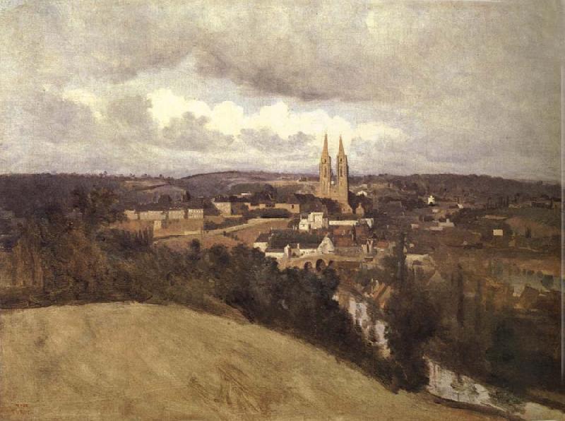 Corot Camille View of Saint-It oil painting image